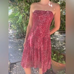Vintage Beaded Silk Papéll Boutique Evening Dress